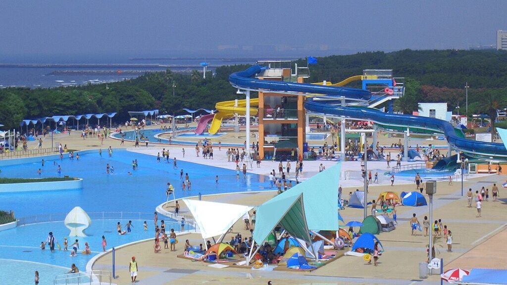 稲毛海浜公園のプール